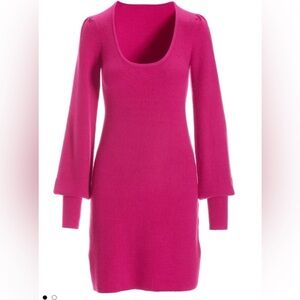 Boston Proper Scoop Neck Sweater Dress